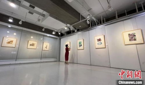 中日少儿版画在重庆展出 百余幅精品版画展示创作童趣